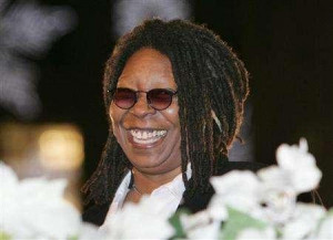 Whoopi Goldberg smiles during the lighting of the Christmas tree at ...