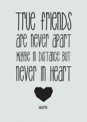 True Friendship Distance...