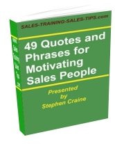 Motivating Quotes and Tips for Sales People