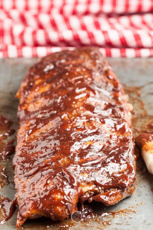 BBQ Baked Ribs - Don't wait for the grill. Fall-off-the-bone tender ...
