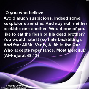 islamic quote ayat on backbiting