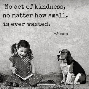 Inspirational quotes - Aesop, charity, giving, kindness, nonprofit