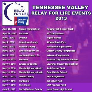 Relay for Life 2013 - FOX 54 WZDX – Huntsville News, Weather and ...