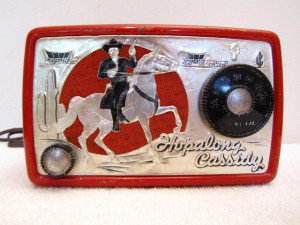 VINTAGE 1950 ARVIN HOPALONG CASSIDY COWBOY RADIO - Very collectible ...
