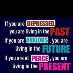 living in the present