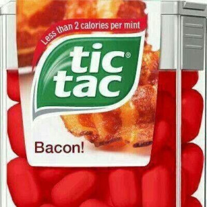 Tac Bacon, Bacon Ideas, Bacon Things, Bacon Bacon, Funny Stuff, Bacon ...