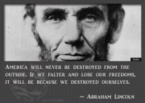 Abraham lincoln quote