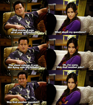 Monica and Chandler Monica and Chandler
