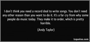 More Andy Taylor Quotes