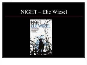 NIGHT – Elie Wiesel by rt3463df