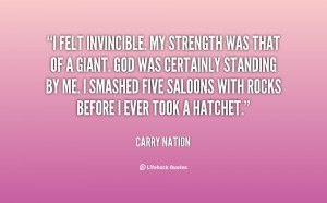 Carry Nation Quotes
