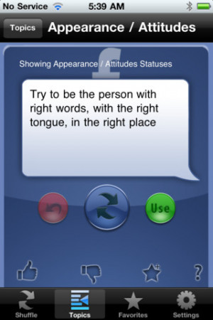 Status Shuffle Quotes For Facebook Picture