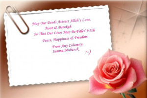 Jumma Mubarak quote picture