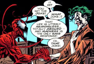 Carnage Meets The Joker by Mark Bagley