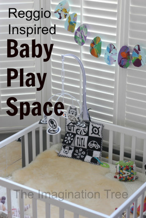 baby place area inspired by reggio emilia