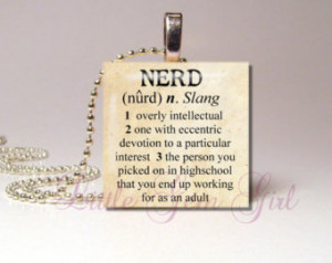 Popular items for nerd necklace on Etsy