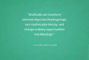 My Top 5 Favorite Gratitude Quotes