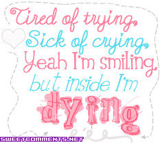 Inside Im Dying Quotes Graphic