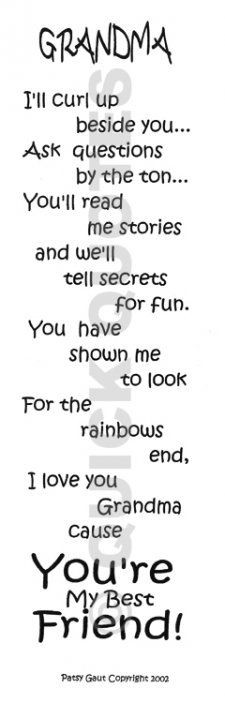 ... reminds me of when you were a little girl. Love you ...from gram More