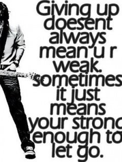 ow Do I Know When To Give Up??/strong>