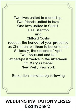 You can either choose a short saying, poem or Christian Bible verse ...