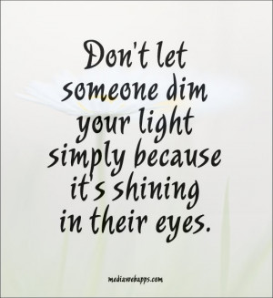 quotes about shining your light