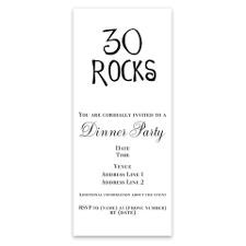 30th birthday saying, 30 rocks! Pink Invitations