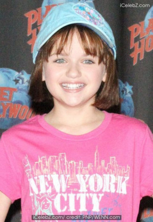 Joey King makes a special appearance at Planet Hollywood to promote ...