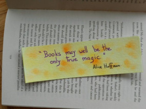 Watercolor bookmark Handwritten quote by CuteCreationsByLea, $6.00