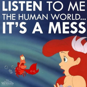 It's why I know I'm a mermaid.... I'm not meant for this shallow ass ...