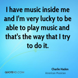 Charlie Haden Quotes