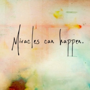 Miracles Can Happen Heart