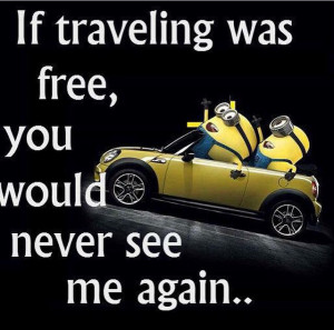 blue pants, funny, sunglasses, travel, yellow car, love minions, love ...