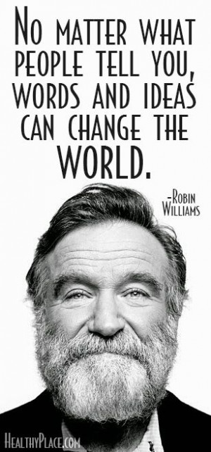 Quotes Robin Williams, Robin Williams Quotes, You Matter Quote, Dust ...