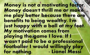 Inspirational Football Quotes From Movies Lionel messi quotes with