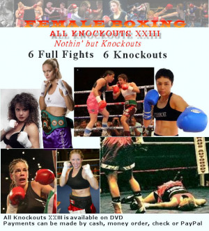 Female Boxing KO's Only Picture