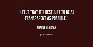 transparent quotes source http quotes lifehack org quote rupertmurdoch ...