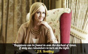 Happiness can be found in even the darkest of times, if only one ...