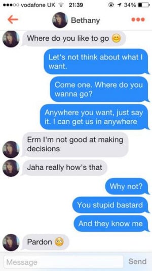 ... Genius Talks To Women On Tinder Using Only 'American Psycho' Quotes