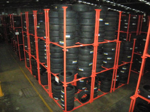 Tire Rack Warehouse Storage
