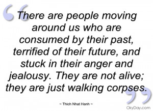 there are people moving around us who are thich nhat hanh
