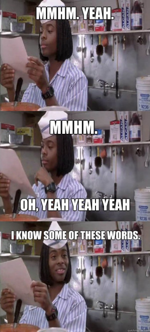 And there’s always that one final where I get the paper and this is ...