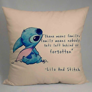 Details about disney lilo and stitch quote movie pillow case size ...