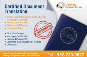 Foreign Document Translation