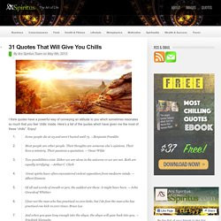 31 Quotes That Will Give You Chills - Ars Spiritus