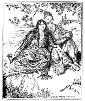 Illustration by Edmund Joseph Sullivan for Quatrain 11 of Fitzgerald's ...