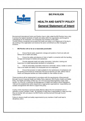 ... Comply With Each Of Personal Safety Commitment Statements picture
