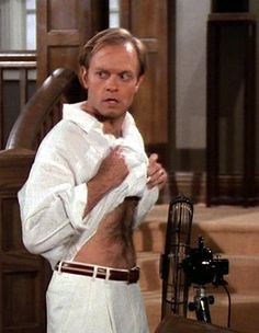 Niles Crane. Daphne comes over during a heat wave and Niles is going ...