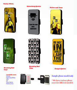 Details zu Breaking Bad logo quotes leather phone case iPhone,Samsung ...