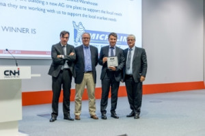 Award from CNH Industrial. From left to right: Sergio CARPENTIERE (CNH ...